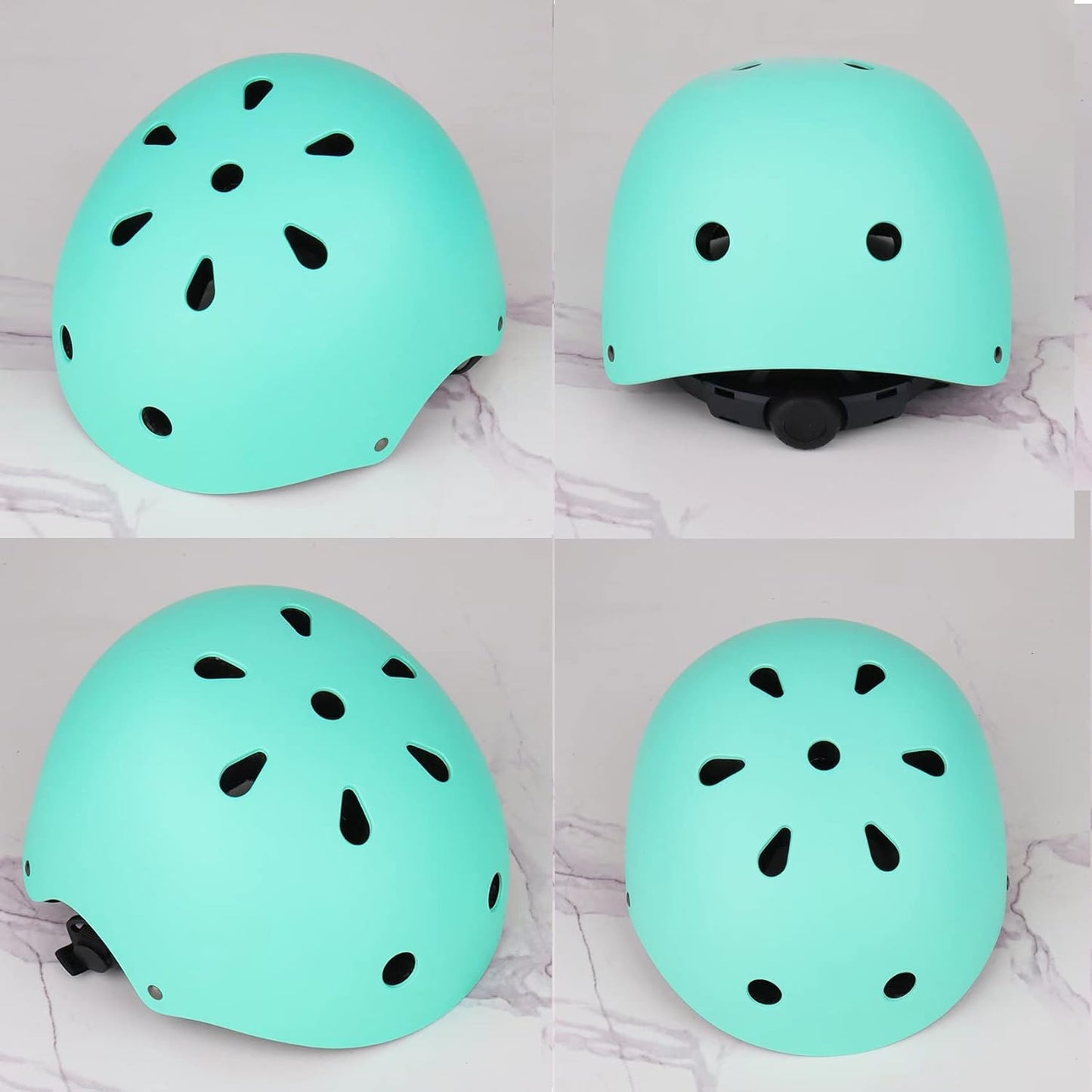 Kids Bike Helmet Set, CPSC Certified with Knee Pads Elbow Pads Wrist Guards,Adjustable Helmet for Ages 3-5-8-15 Toddler Kids&Youth,Bicycle Skateboarding…