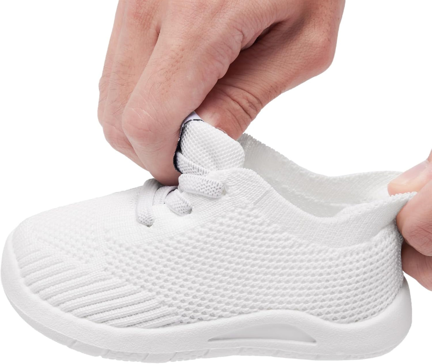 MORENDL Toddler Shoes Baby Walking Sock Shoes Infant Sneakers 0-4 Years Boy Girl Barefoot Tennis Shoe Non-Slip Brethable