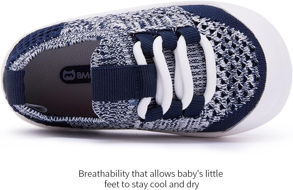 BMCiTYBM Baby Shoes Boy Girl Infant Sneakers Non-Slip First Walkers 6 9 12 18 24 Months