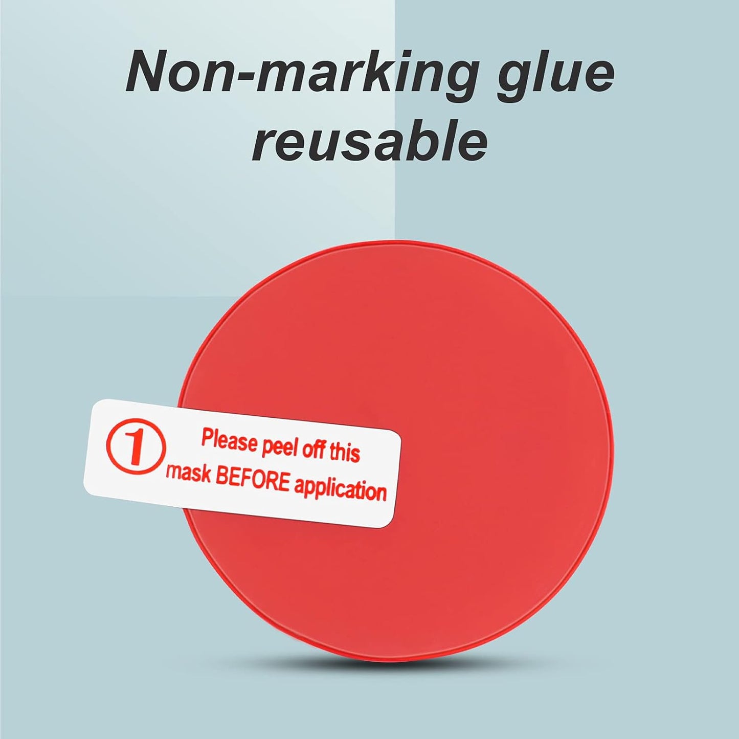 LiZHi Case for Apple Airtag Holder Airtag Case Cover Airtag Sticker Stick on Adhesive Mount Silicone for Tv Remote Car AirTag Phone Case 2 Pack,Red2