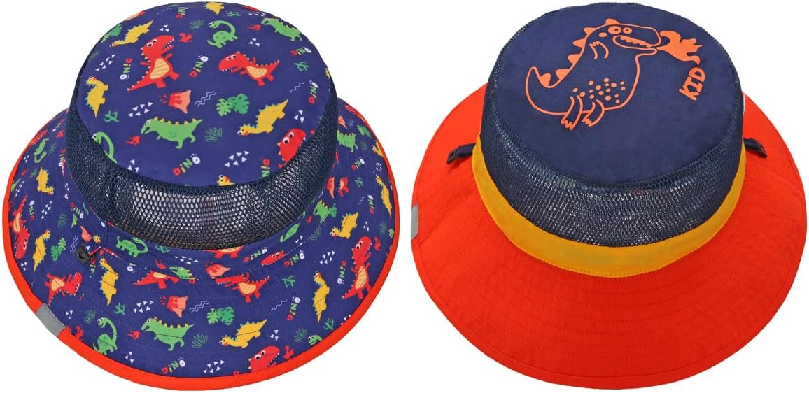 Kids Toddler Baby Boy Sun Hat Summer Bucket Hats with UPF 50+ UV Sun Protective