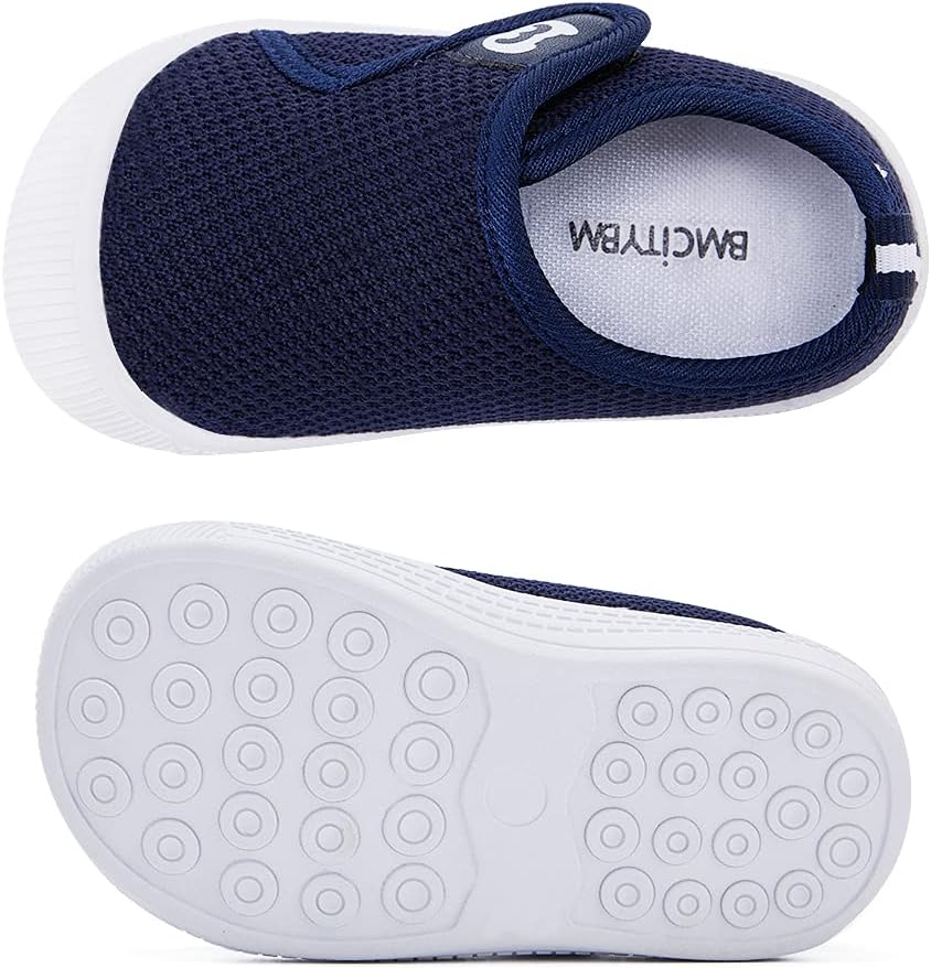 BMCiTYBM Baby Shoes Infant Boy Girl First Walker Shoes Toddler Walking Shoes Lightweight Non-Slip Sneakers for 6 9 12 18 24 Months