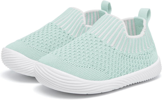 MORENDL Baby Toddler Walking Socks Non-Slip Breathable Unisex Casual Sneakers