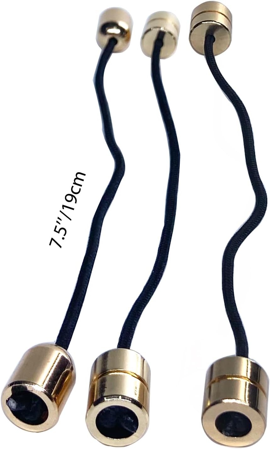 3 Pcs Fidget Beads Fidget Toy Copper Worry Fidget Beads Spin Bump EDC Novelty and Gag for Men Women Teens Skill Players (Cylinder)