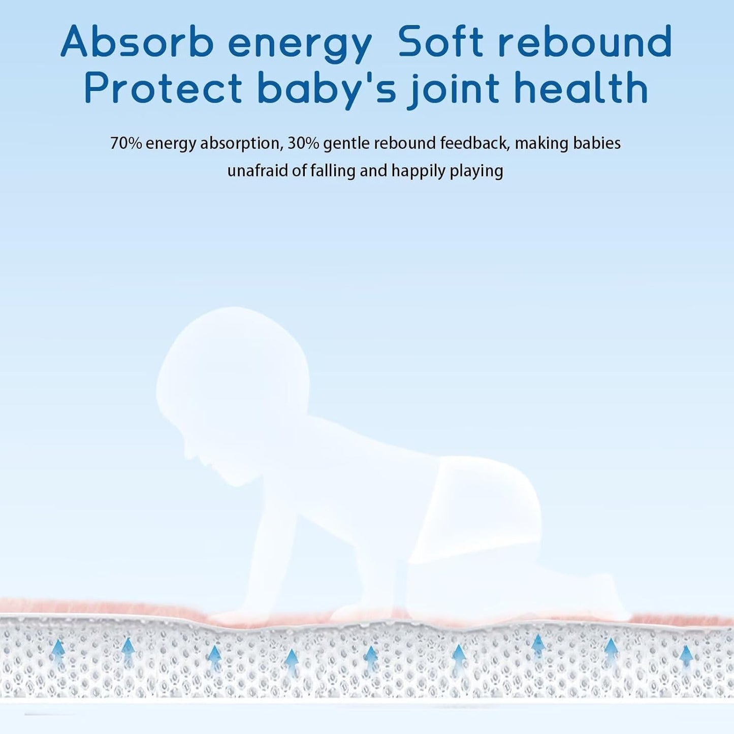 Baby Play Mat for Floor Tummy Time Mat Nursery Rug Muscle Mat Area Rug Playroom Rug Tatami Mat 13'1"x6'7" Memory Foam 1.3" Thick Crawling Mat for Babies,Toddlers, Infants, Kids,Floor Mat(Pink)