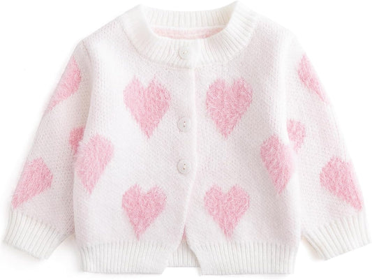 Simplee kids Baby Sweater Animal Leopard Printed Baby Cardigan for Autumn Fall…