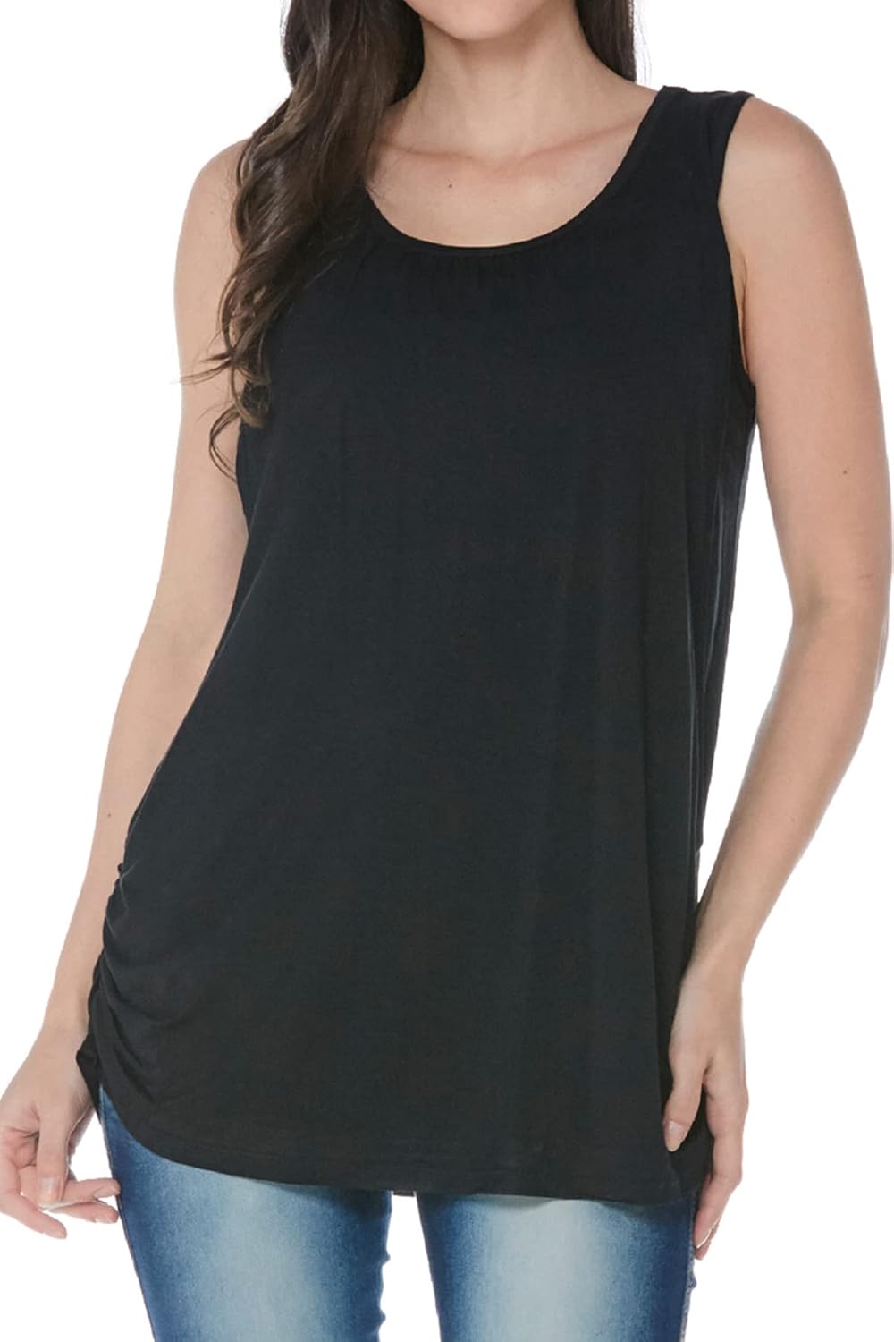 Smallshow Women's Maternity Nursing Tank Tops Breastfeeding Clothes 3-Pack