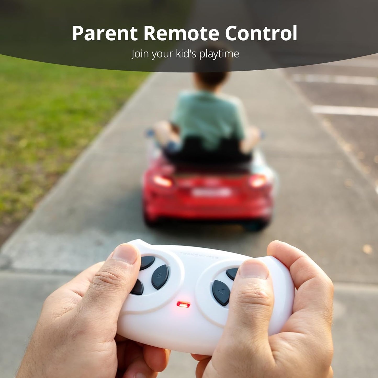 Licensed Audi Electric Kids Car, 12V Kids Ride-on Toy Car for Toddlers w/Remote - Red