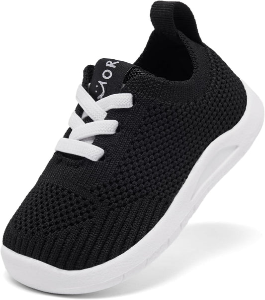 MORENDL Toddler Shoes Baby Walking Sock Shoes Infant Sneakers 0-4 Years Boy Girl Barefoot Tennis Shoe Non-Slip Brethable