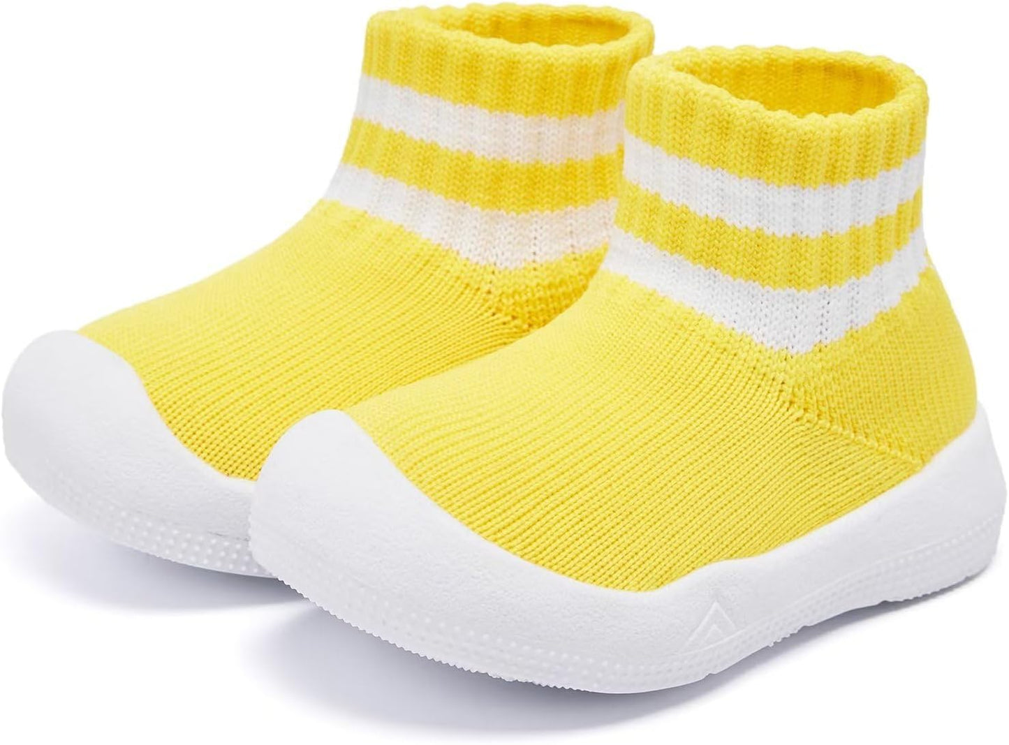 Eashi Baby Boy Girl Non-Skid Indoor Infant Walking Shoes Breathable Warm Elastic Sock Shoes with Memory Sole Protect Toes Outdoor Sneakers