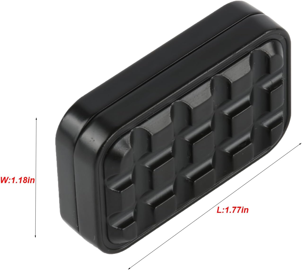 Fidget Toys Adults Magnetic Fidget Slider Magnet Fidget Toys EDC Metal Fidget Slider Haptic Slider EDC Fidget ADHD Anxiety Stress Relief Toy Adults Fidget Toys Adults Anxiety Metal Fidget Toys-Black