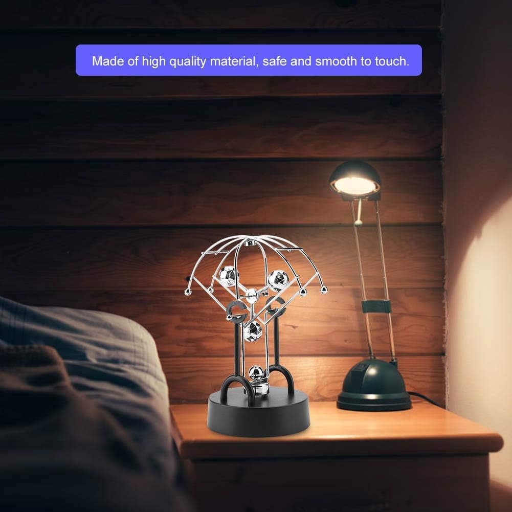 Wal front Desk Toy Electronic Swinging Shake Wiggle Device Stress Relief Perpetual Motion Decor for Home Office Desk Table (#B102)