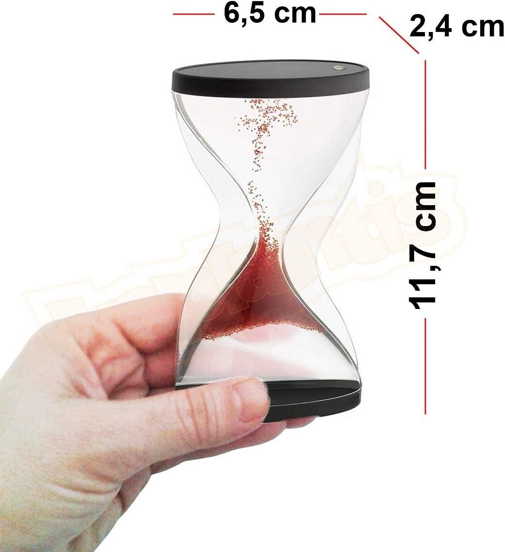 Sand Timer 10 Minute Hourglass Timer, Plastic Sand Clock 10 Minutes, Office pressure relief ornaments Sand Watch 10 Min, Hour Glass Sandglass Timer for Kids, Games, Classroom, Toothbrush Timer