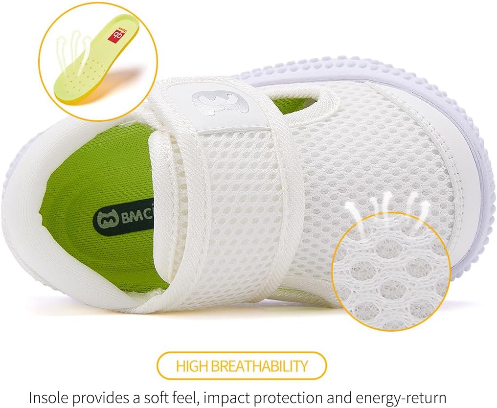 BMCiTYBM Baby Shoes Boy Girl Infant Sneakers Non-Slip First Walkers 6 9 12 18 24 Months