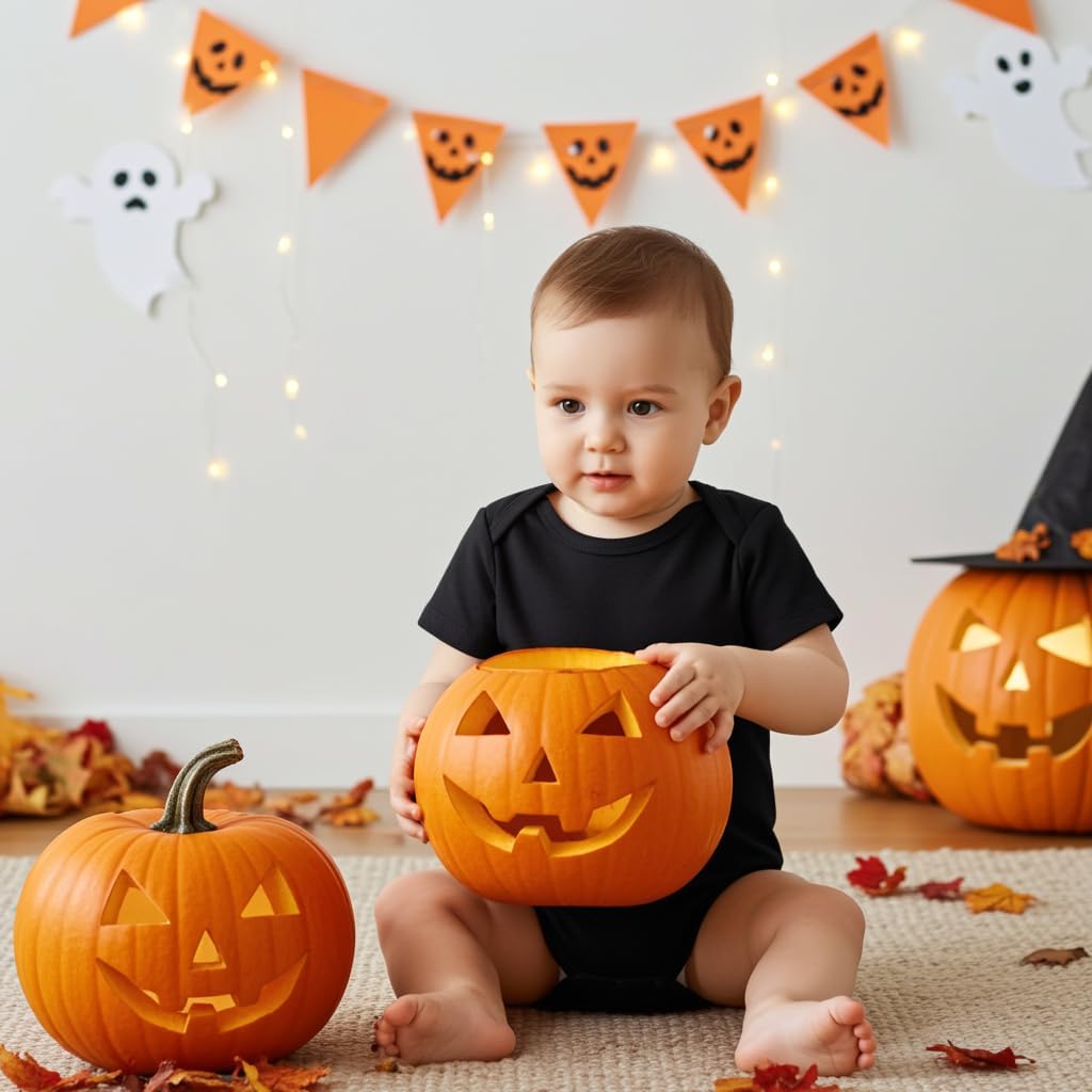 PATPAT Baby Bodysuits Supersoft Bamboo Viscose - Short Sleeve Boys and Girls - Newborn Infant Unisex Clothes Pack