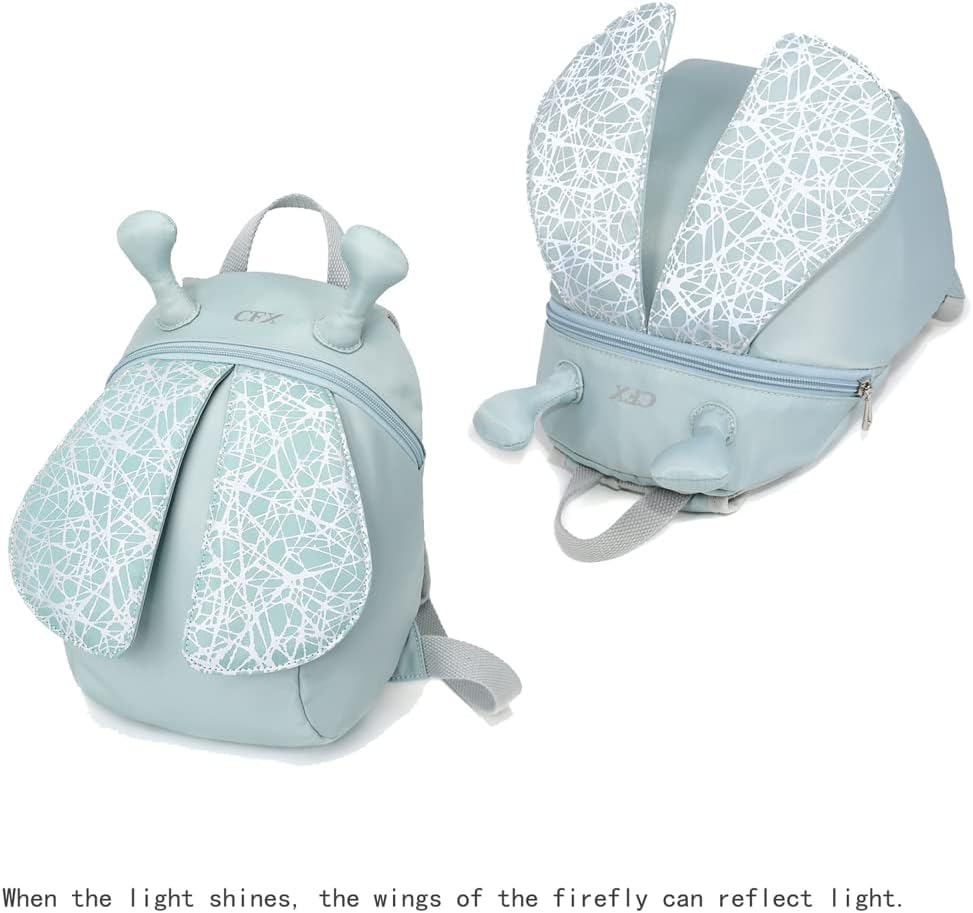 CFX Toddler Backpack With Safety Handle and Leash, Outing Preschool, Firefly