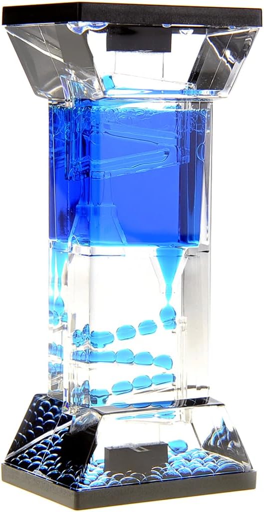 Liquid Motion Bubbler Sensory Toy, Fidget Toy for Desk Tops | Calming and Relaxing ADHD, Anxiety, and Autism Toy for Kids and Adults | Handheld Water Game