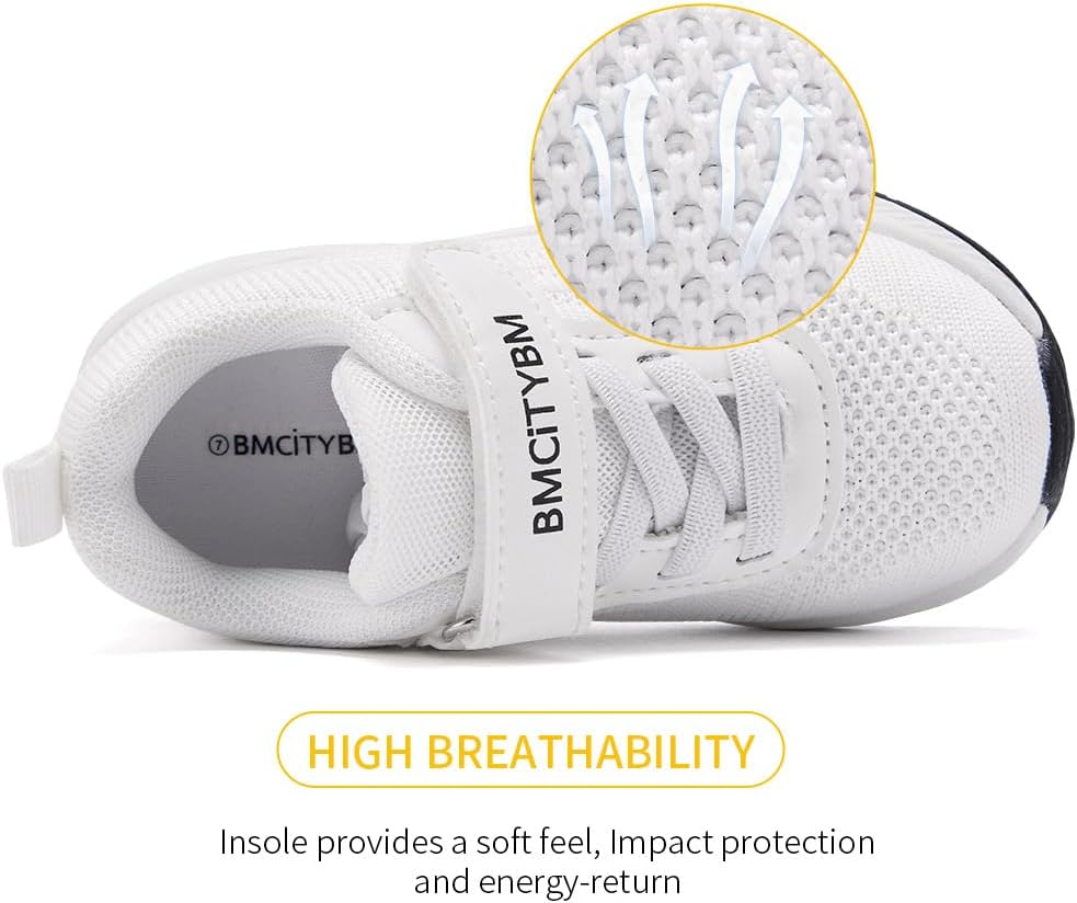 BMCiTYBM Baby Toddler Walking Sneakers Boys Girls Shoes