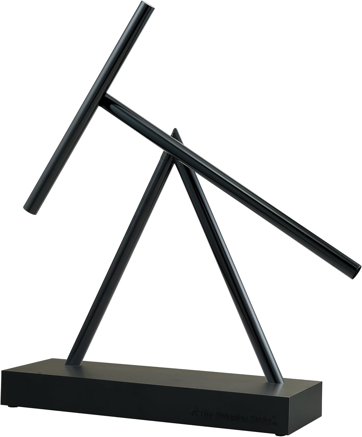 Kinetic Energy Sculpture - Desktop Toy Version (Black/Black)