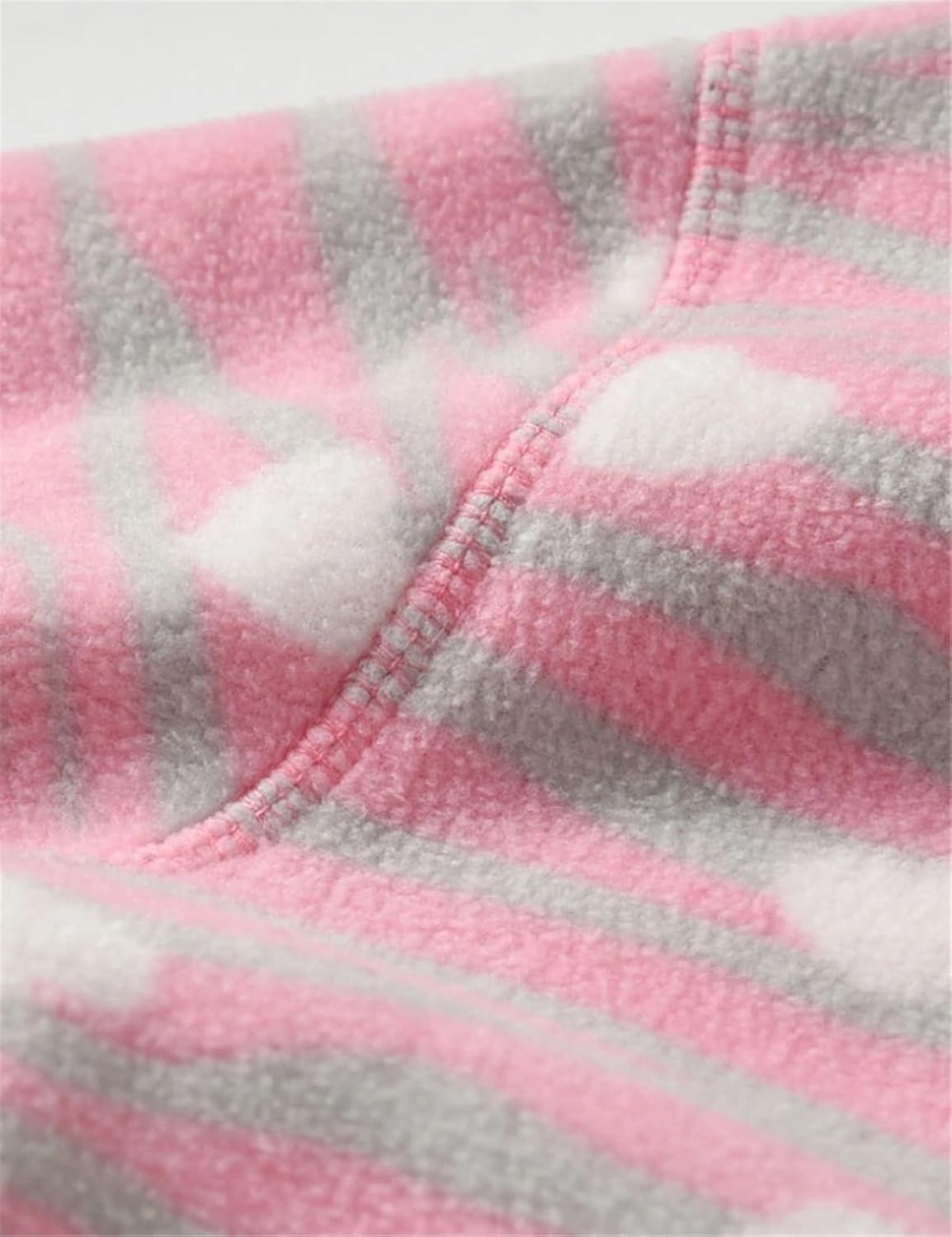 Toddler Printed Polar Fleece hooded Jacket Baby Boys Girls Kids Winter Warm Spring Autumn Outerwear Soft Lightweight