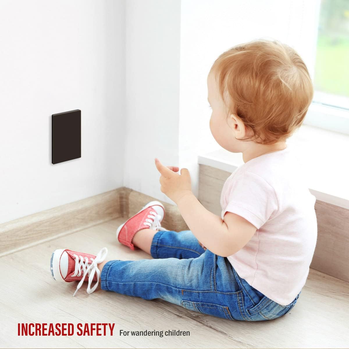 ENERLITES Screwless Blank Wall Plate, Child Safe Blank Device Outlet Cover, Standard Size, 1-Gang 4.68" x 2.93", Polycarbonate Thermoplastic, UL Listed, SI8801-BR, Glossy, Brown