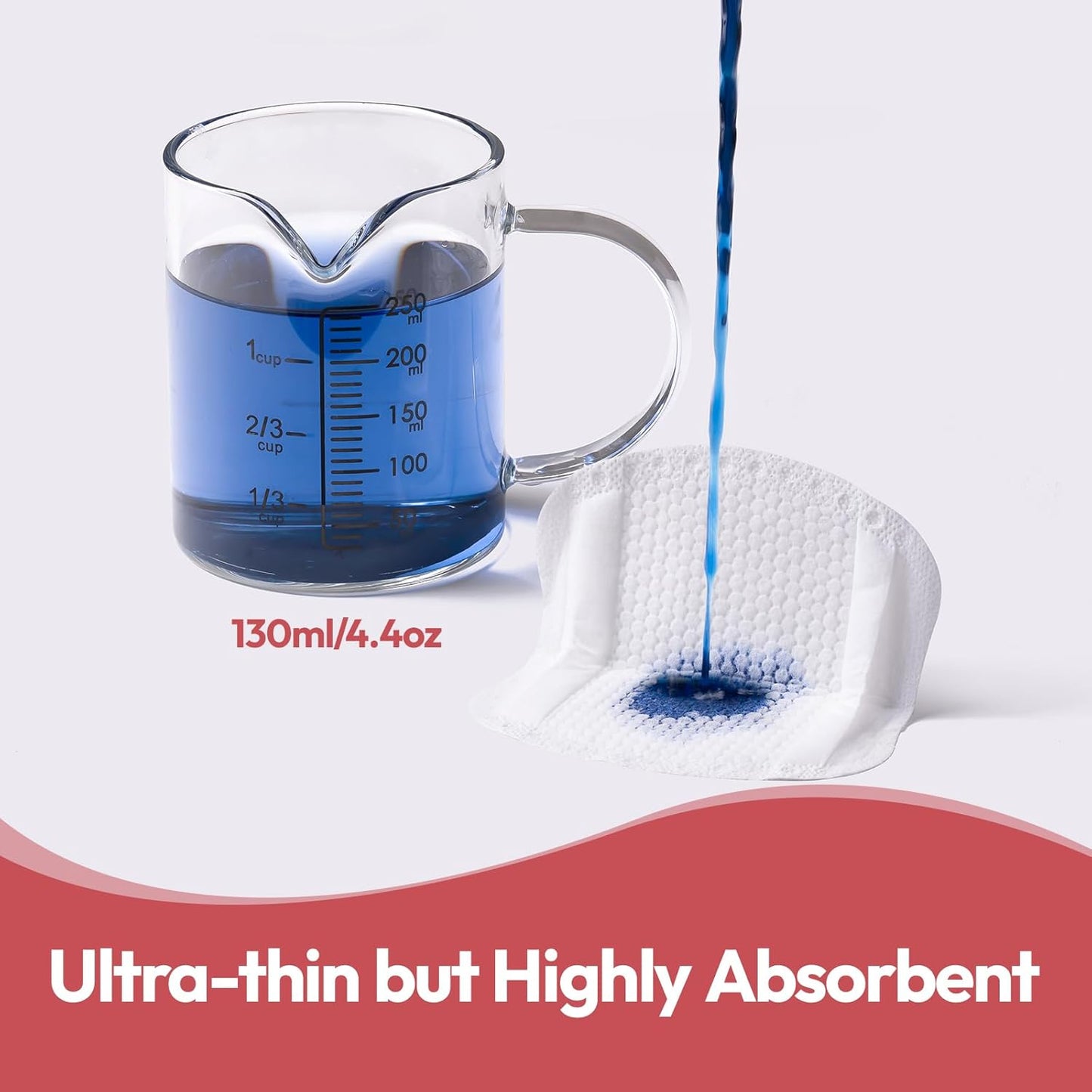 NCVI Disposable Ultra-Thin Nursing Pads 110 Count, Highly Absorbent Breast Pads for Leaking Milk, Breathable Nipple Pads for Breastfeeding, Soft and Stay Dry, Essentials for Nursing Moms