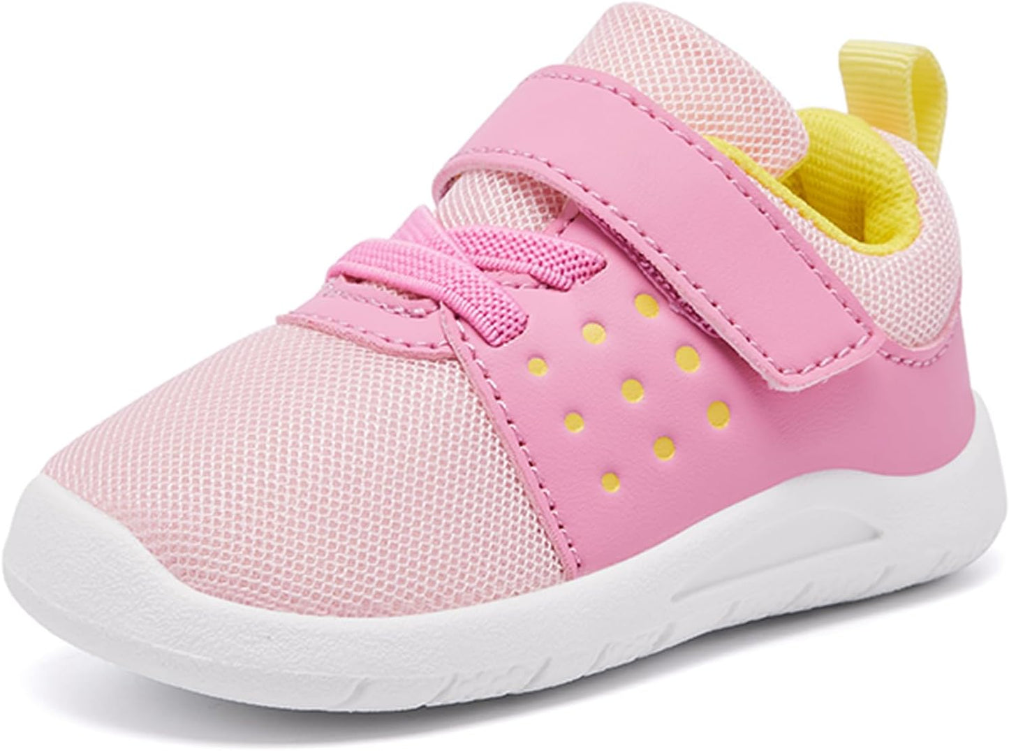 MORENDL Toddler Baby Shoes 0-4 Years Boy Girl Lightweight Breathable Non-Slip Sports Sneakers Running Walking Tennis Barefoot Shoes