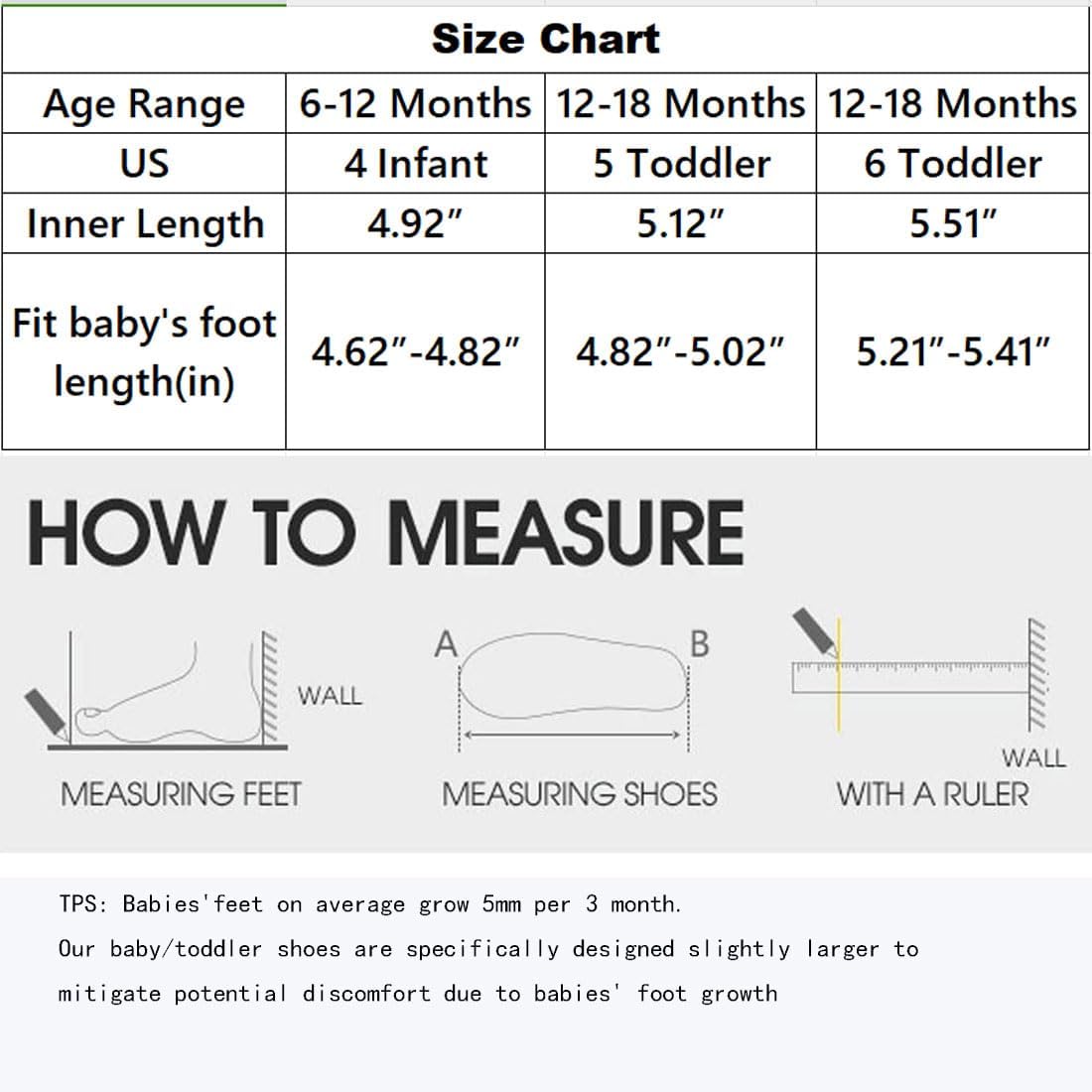 Newsonet Baby Shoes Boys Girls First Walking Breathable Non Slip Walker Sneakers Soft Sole 6 9 12 18 20 24 Months