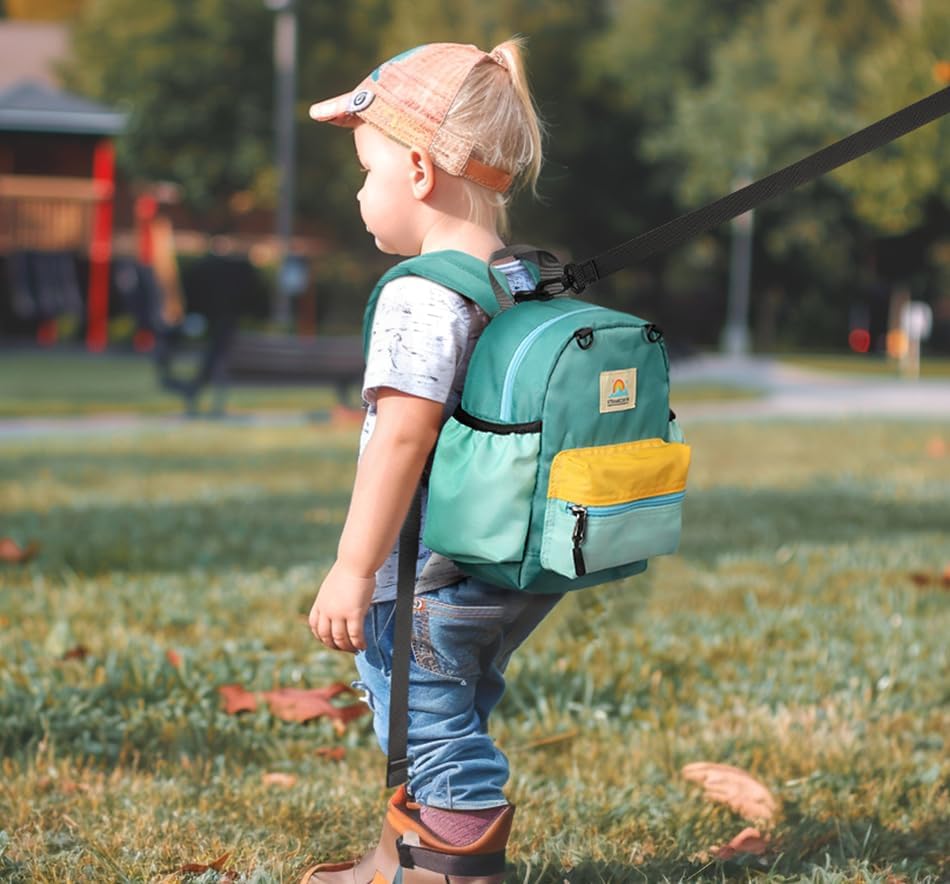 STEAMEDBUN Backpack Leash for Toddlers 1-3: Baby Backpack with Leash for Boys Girls - Anti-Lost Harness for Walking