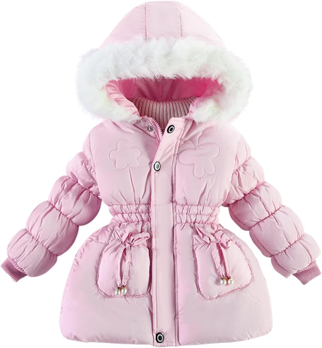 Toddler Fleece Jackets Winter outerwear Coat For Baby Girl Sweater Clothes