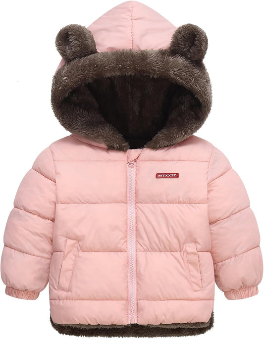 Winter Coat For Baby Boys Girls Fleece Jacket Toddler Clothes