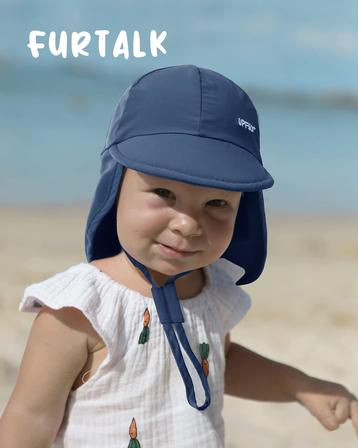 FURTALK Baby Sun Hat Girls and Boys Summer Beach Swim Hat Essentials UPF 50+
