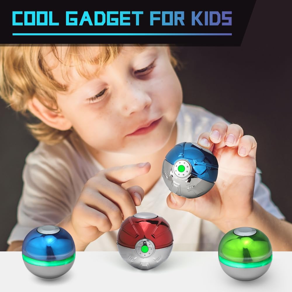 Metal Fidget Spinner Toy Glow in The Dark, Luminous Heavy Duty Cartoon Spinner Birthday Gift for Kid Adult, Hand Spinner Finger Gyro Desk Toy Decor for Home Office Classroom