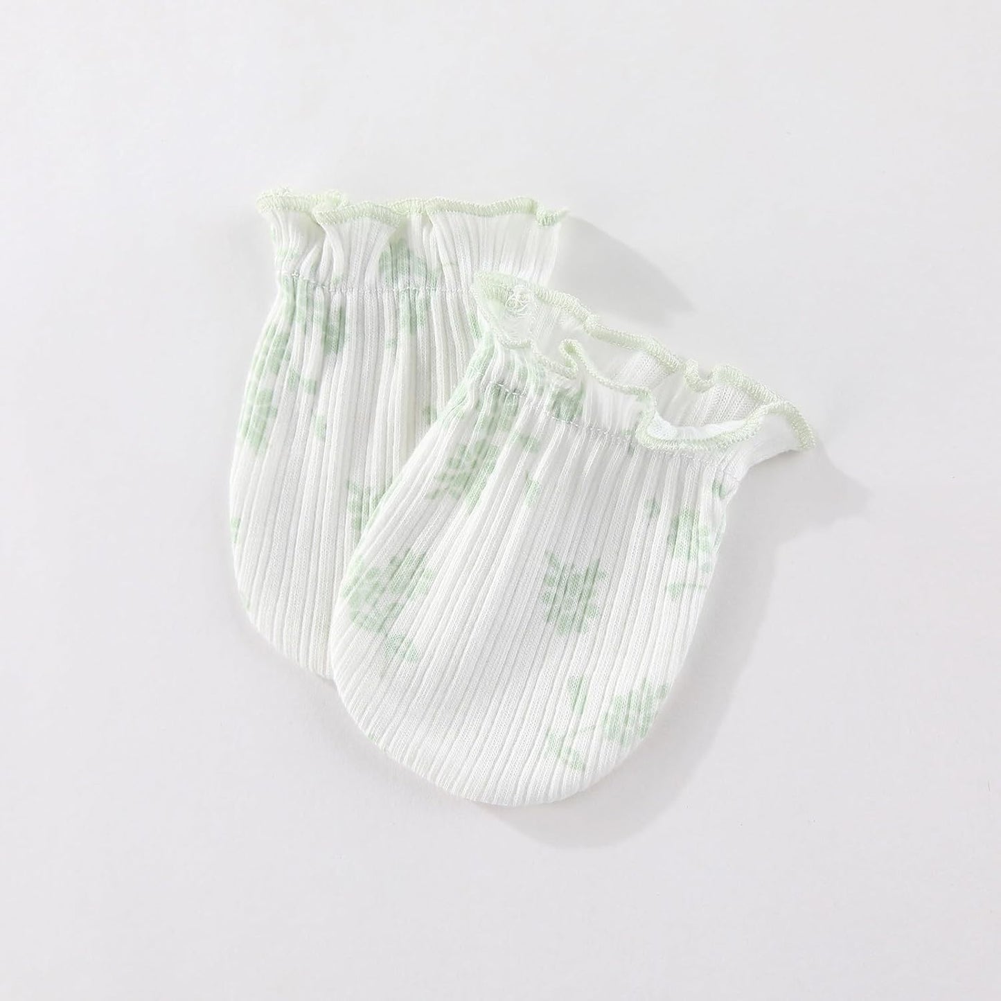 5 Pairs Baby Not Scratch Mittens 0-6 Months New Born Boy Girl Gloves Cute Infant Accessories