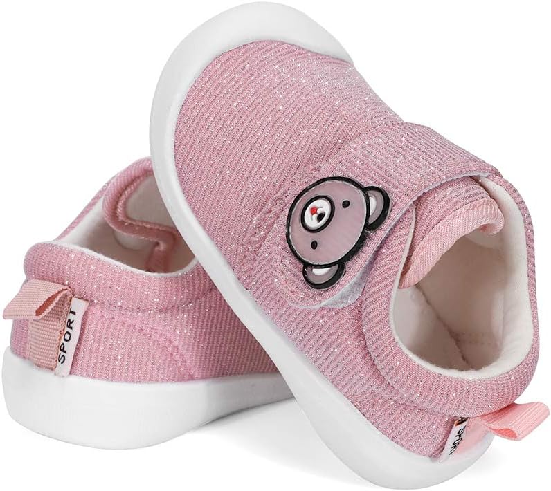 Baby Shoes Boys Girls First Walkers Cute Animals Toddler Sneakers Prewalkers Rubber Sole