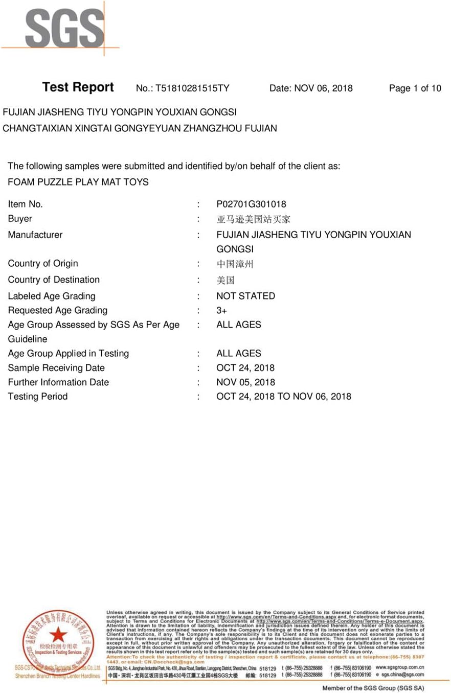 MQIAOHAM® 25 Pieces Puzzle Play Mats, Soft Baby Play Mat, Kids Interlocking Foam Floor Tiles, Toddlers Carpet Playmats G301025-112