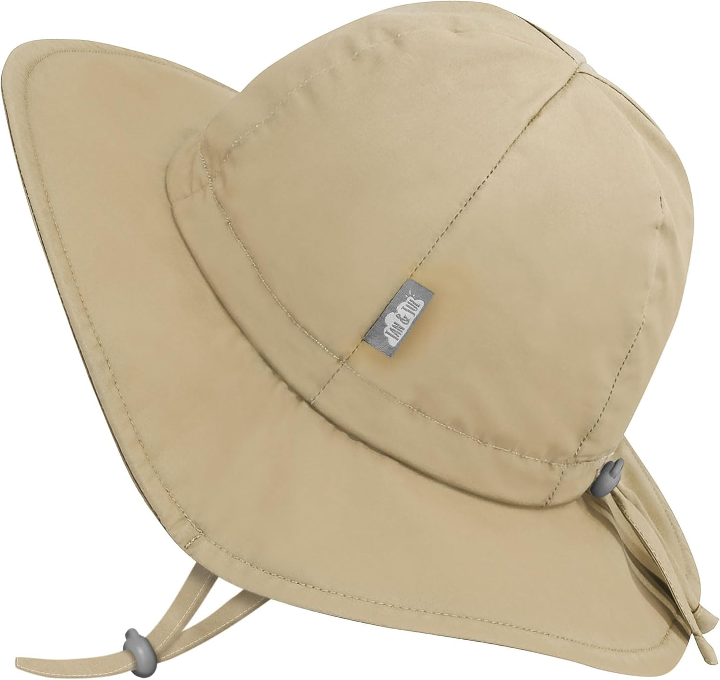 JAN & JUL Adjustable Cotton Floppy Sun Hat with 50+ UPF Protection for Boys