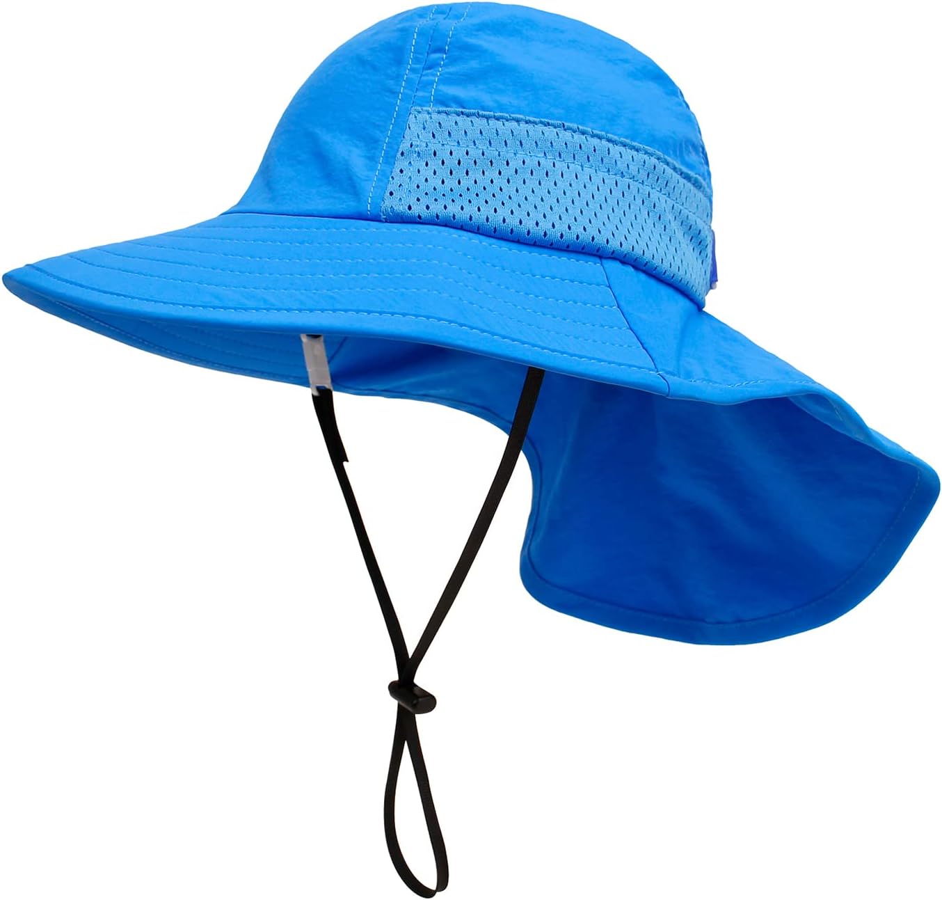 XIAOHAWANG Girls Sun Hat Baby Beach Hats Boys UPF 50+ Kids Summer Protection Cap Toddler Breathable Caps Wide Brim Neck Flap