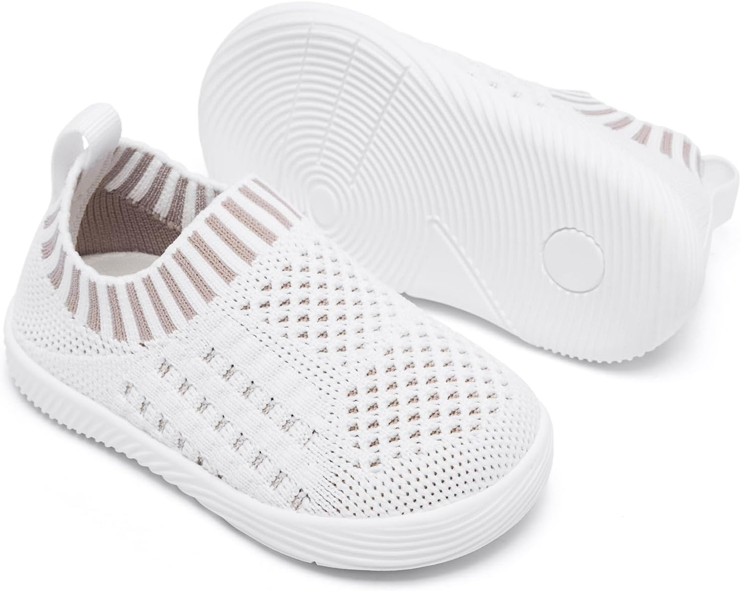 MORENDL Baby Toddler Walking Socks Non-Slip Breathable Unisex Casual Sneakers