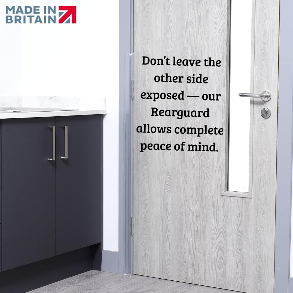 Cardea Child Safety Door Finger Pinch Guard Hinge Protectors Pack - Clear … (Single Pack)