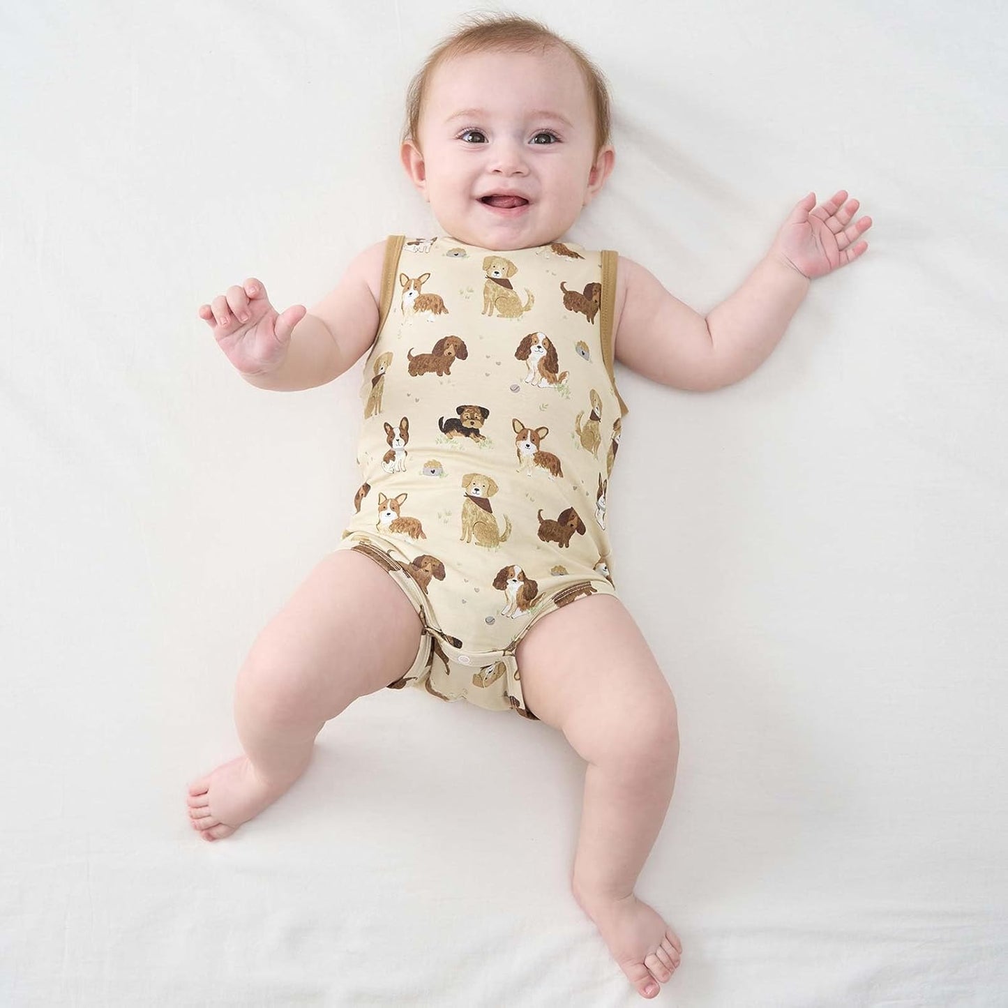 pureborn Baby Boys Girls Bodysuit Super Soft Cotton Romper 0-24 Months