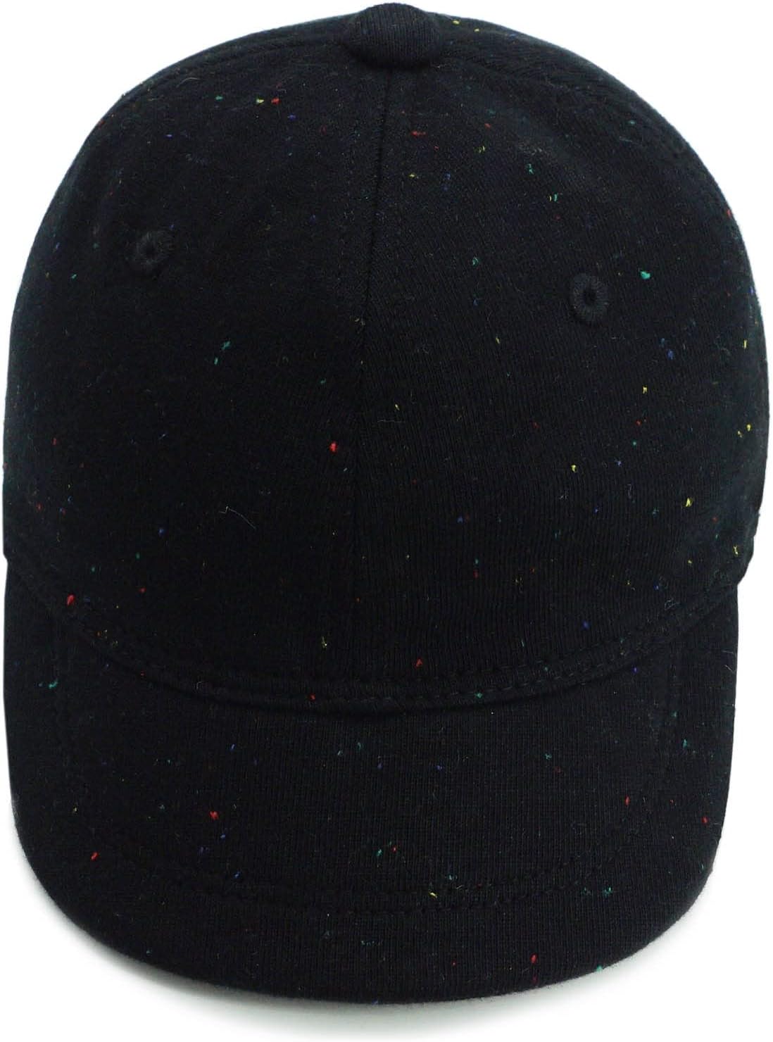 Keepersheep Baby Baseball Cap Infant Sun Hat, Cotton Knit with Soft Brim, Adjustable Soft Newborn Toddler Cap