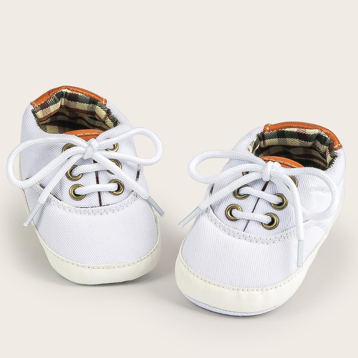 Morbido Infant Baby Boys Girls Canvas Sneaker Toddler Slip On Anti Skid Newborn First Walkers Candy Shoes for 0-18 Months