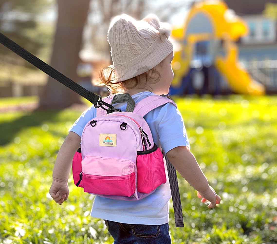STEAMEDBUN Backpack Leash for Toddlers 1-3: Baby Backpack with Leash for Boys Girls - Anti-Lost Harness for Walking