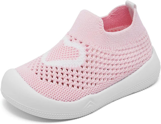 Eashi Baby Boy Girl Non-Skid Indoor Infant Walking Shoes Breathable Warm Elastic Sock Shoes with Memory Sole Protect Toes Outdoor Sneakers