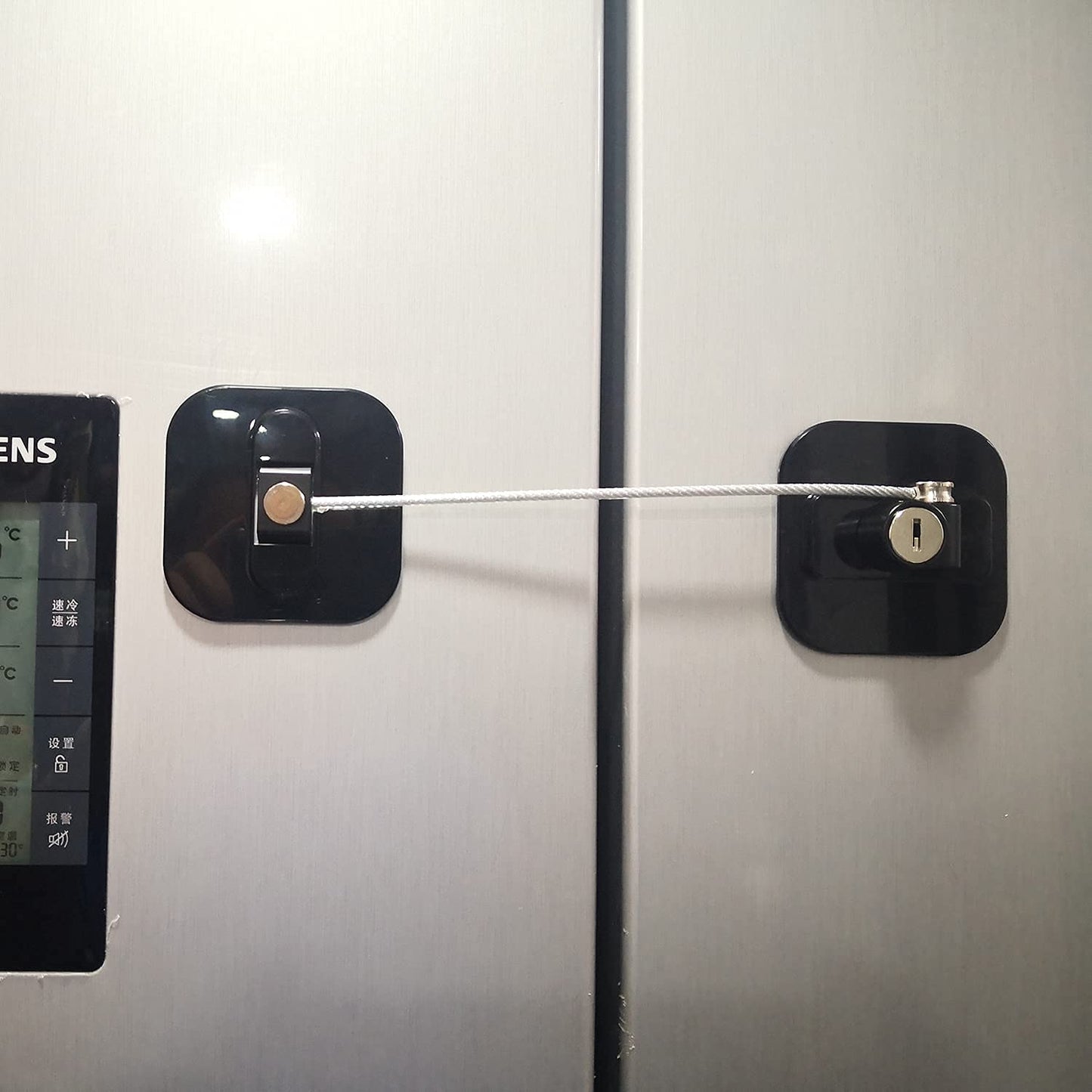 YEYA Upgraded Refrigerator Lock for Adults, Fridge Locks for Kids with Key