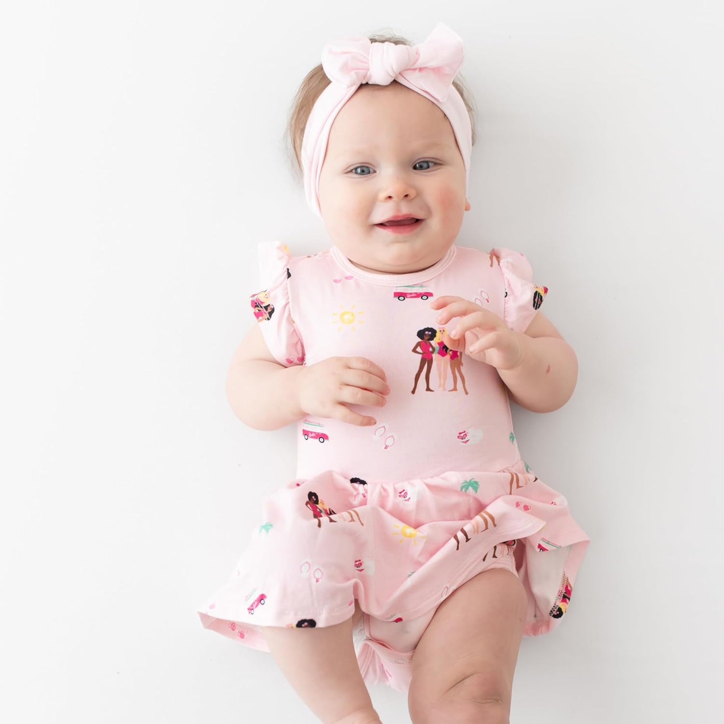 KYTE BABY Rayon Made from Bamboo Twirl Bodysuit Dress
