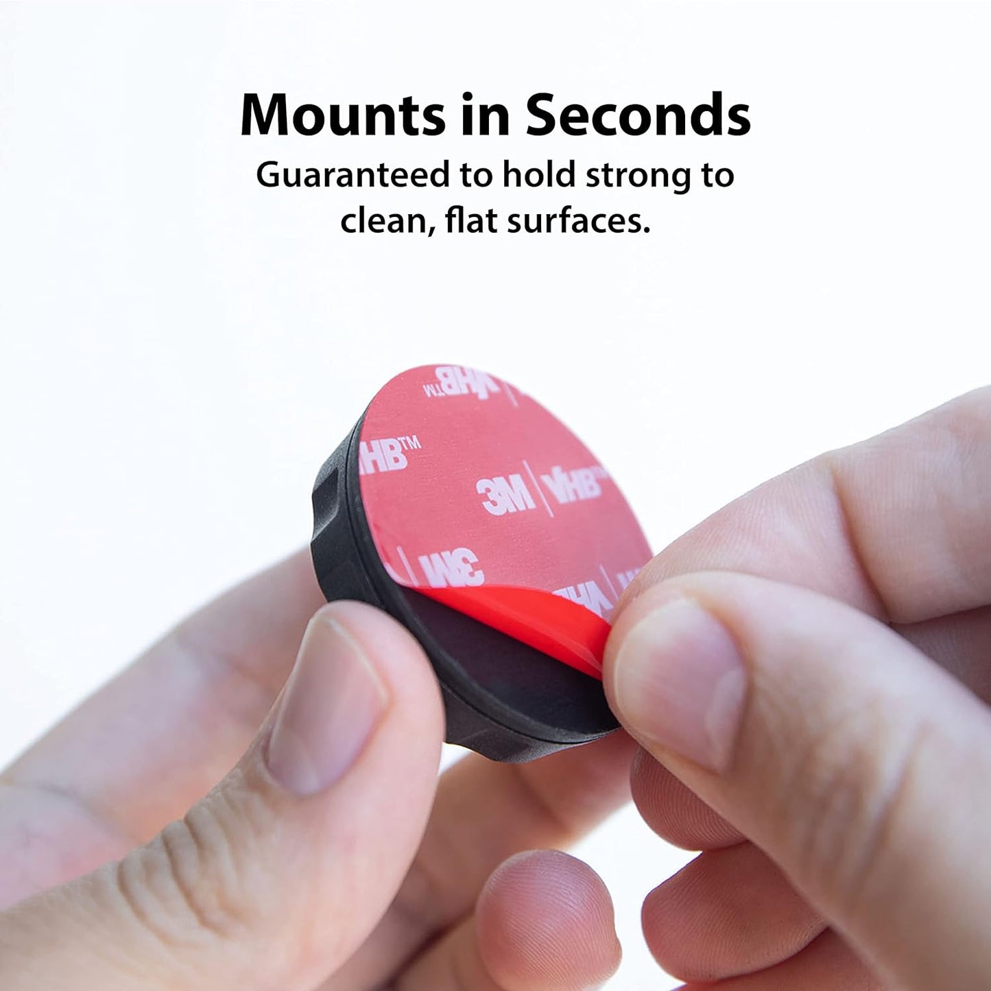 Elevation Lab AirTag Adhesive Mount (2 Pack) - TagVault™ - The Original Waterproof AirTag Stick-On Holder | 3M VHB, Indestructible, Screw-On Design, Find Your Bike, Car, & More