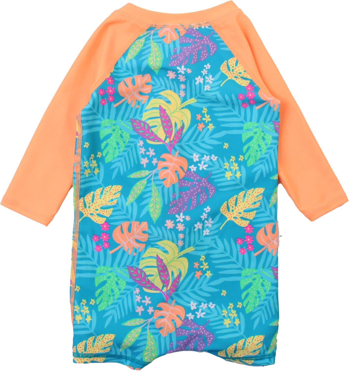 RUGGEDBUTTS Baby/Toddler Boy Swimsuit, One Piece Zipper Rash Guard Sunsuit with UPF 50+ Sun Protection