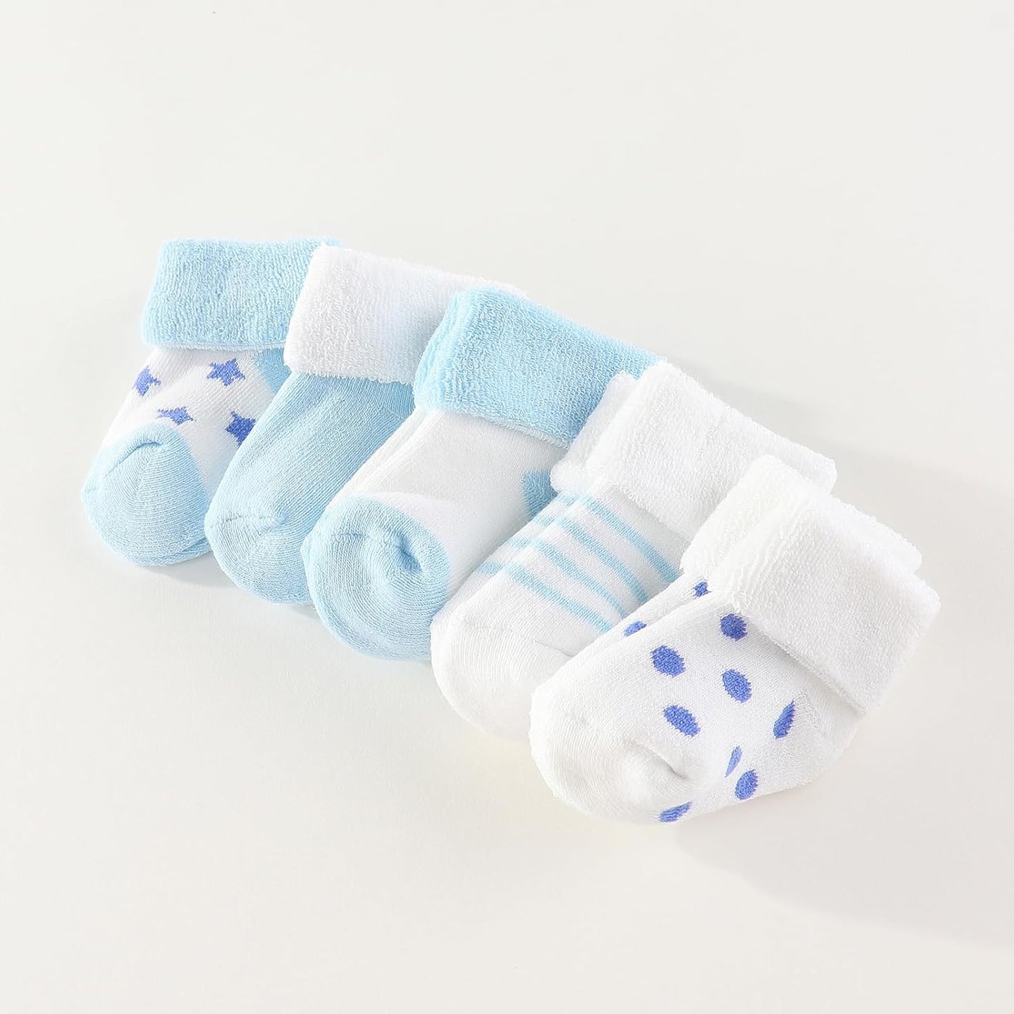 Baby Hats Mittens and Socks Set Cotton Newborn Hat Beanie Soft Infant Girls Boys Caps Gloves 0-6 month